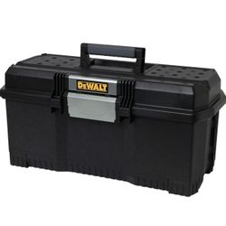 DEWALT 24-Inch Tool Box - One-Touch Latch, Water Resistant