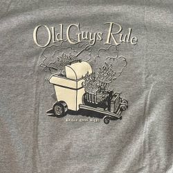 Vintage old guys rule shirt