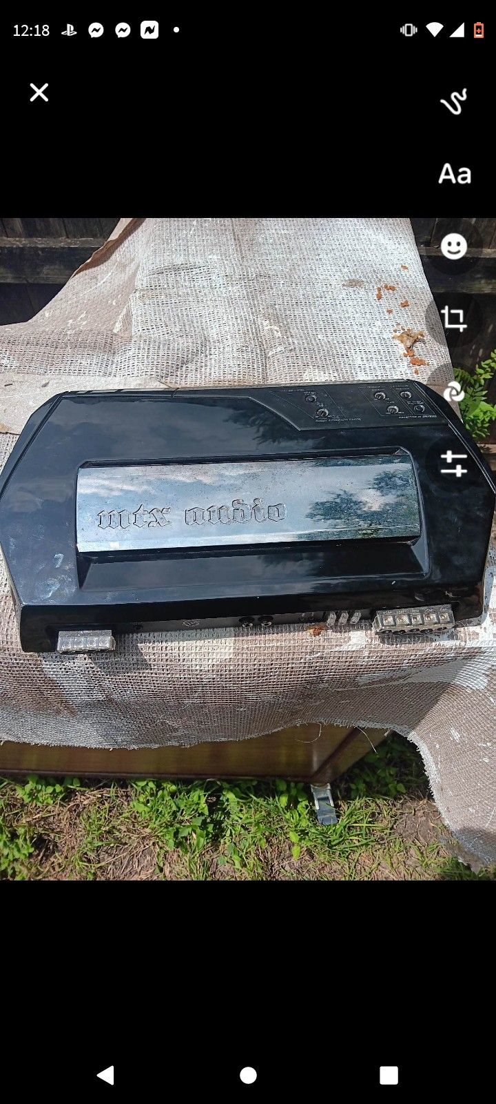 MTX THUNDER ELITE 1501D AMPLIFIER