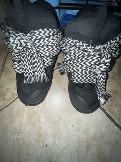 lanvin curb sneakers