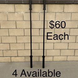 6ft Olympic Barbell for Strength Training, 2 Inch Bar for Squats, Curls, Deadlifts, Presses, Hip Thrusts