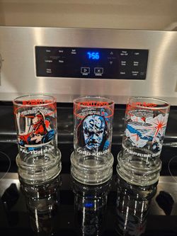 Set of 3 Star Trek Glasses from Taco Bell
