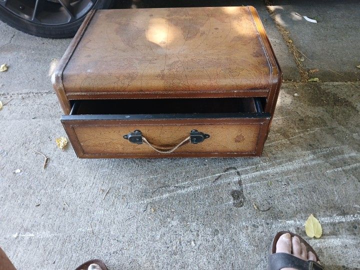 Maitland-Smith Globe Trunk Coffee Table