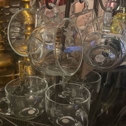 Princess House Set D 8 Capuchinas Exclusivas Nuevas No Caja