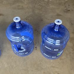 5 Gallon Water Jugs Bottles 