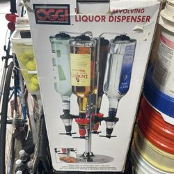 OGGI Four Bottle Liquor Dispenser 