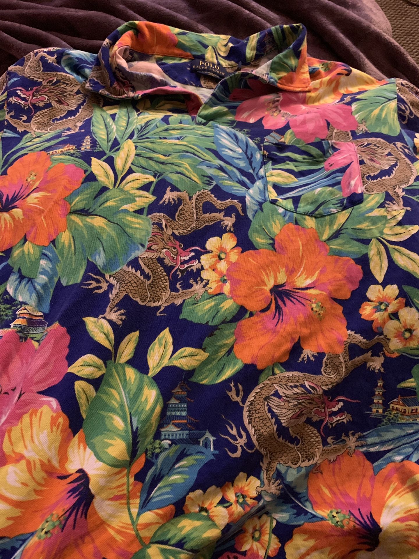 Ralph lauren polo Hawaiian shirt