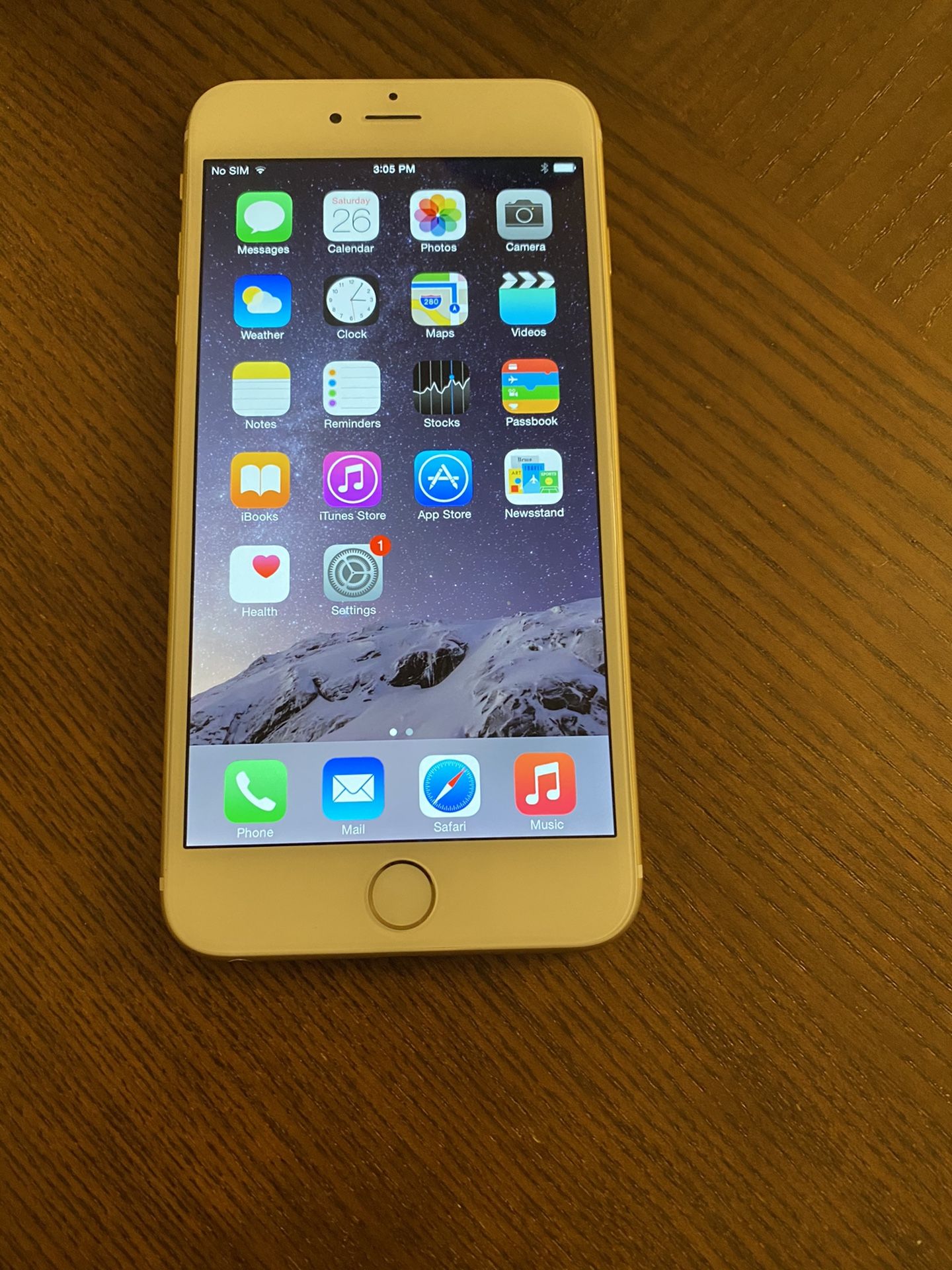 iPhone 6 Plus gold 64gb blacklisted