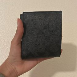 Black Coach Men’s Wallet 