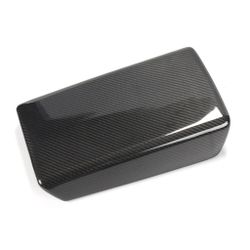 Brand New 2017-2024 Tesla Model 3 & Model Y Real Carbon Fiber Center Console Armrest Box Cover