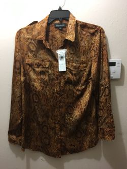 Jones of New York size 1X $25 ladies tunic shirt