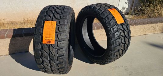RDR RD-6 MT 33x12.50R22LT Mud Terrain Tires – Set of 2
