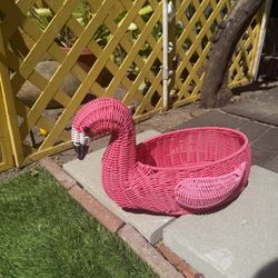 Flamingo Basket