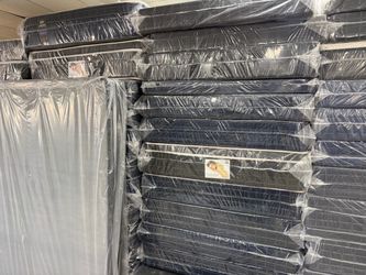 New full size mattress and box spring