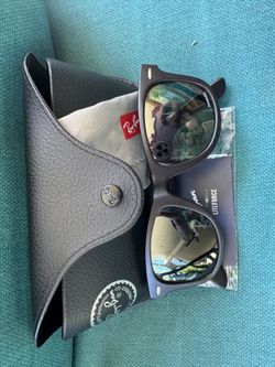 New Ray-Ban Wayfarer Liteforce Chromance Polarized Sunglasses RB2140 w/ Case