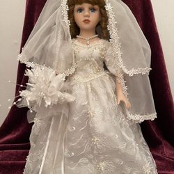 Porcelain Bride Doll