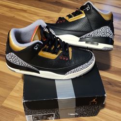 Jordan 3 cement gold 8 womens | 6.5mens or best offer