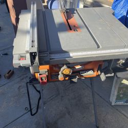 Ridgid Table Saw Brand New 