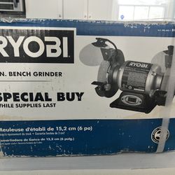 Ryobi 6 in Bench Grinder
