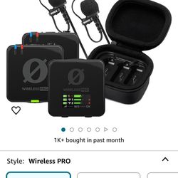 Wireless Microphone Set Up For Video Streamers Or Any Podcast Or For More Better Quality Audio