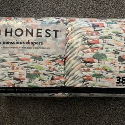 Size 2 Honest Diapers (152 Count)