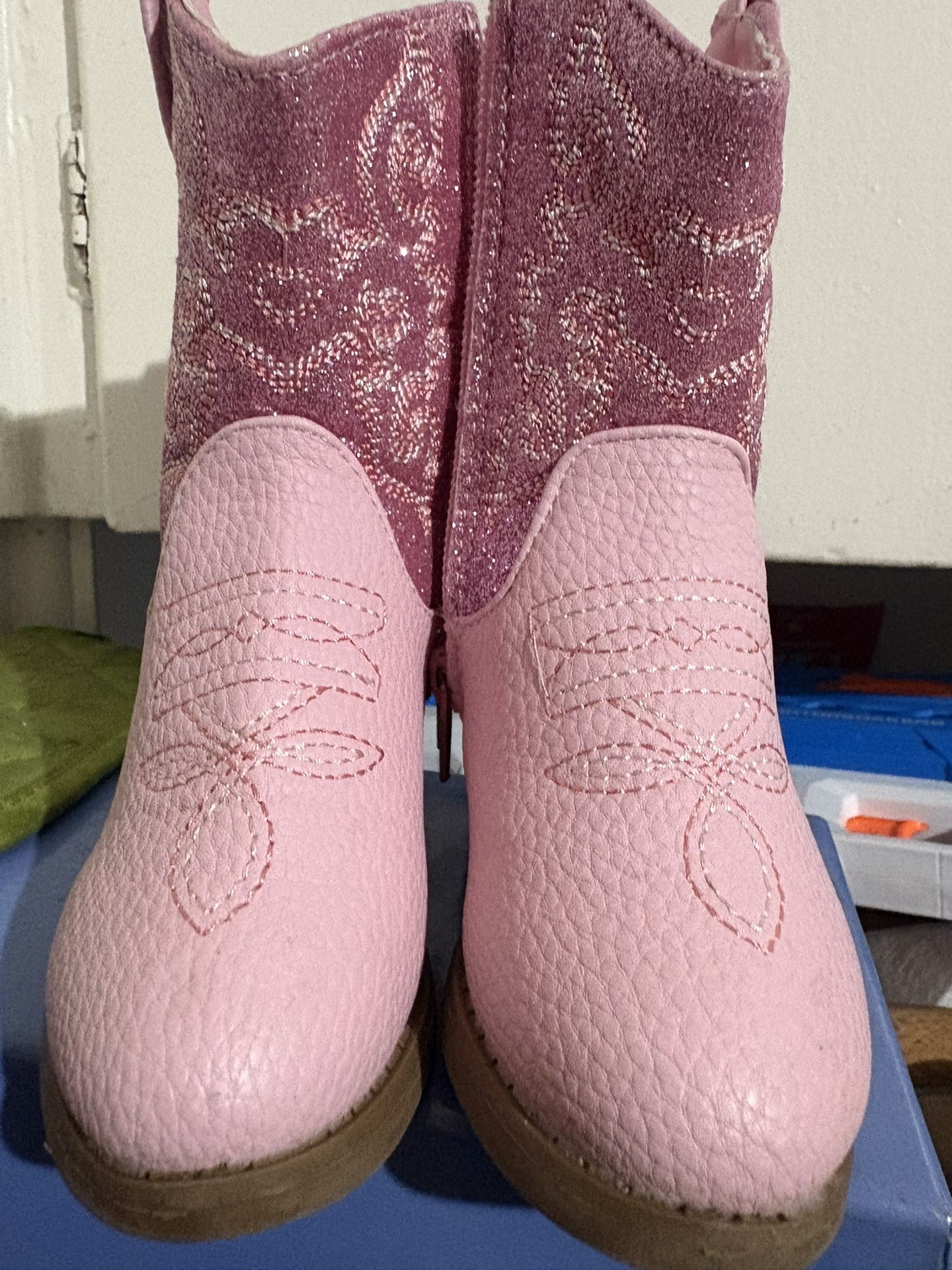Toddler Pink Boots