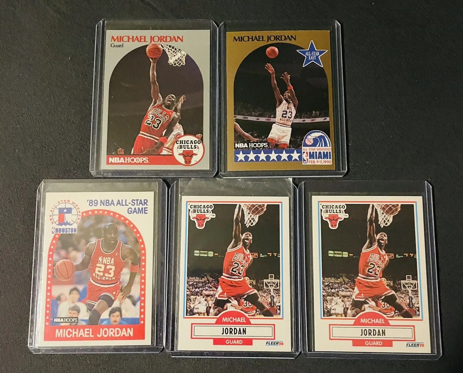 Late 1980’s -1990’s Fleer/Hoops/Topps Basketball Cards 