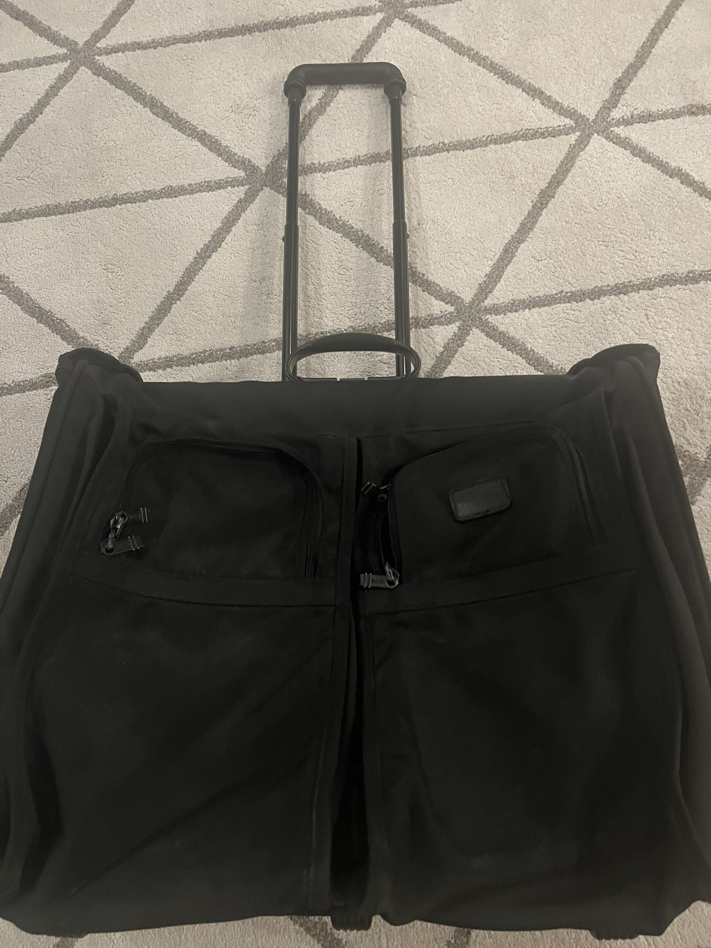 Tumi Black Large Vintage Garment Roller Bag