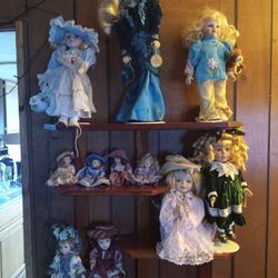 Porcelain Collector Dolls 