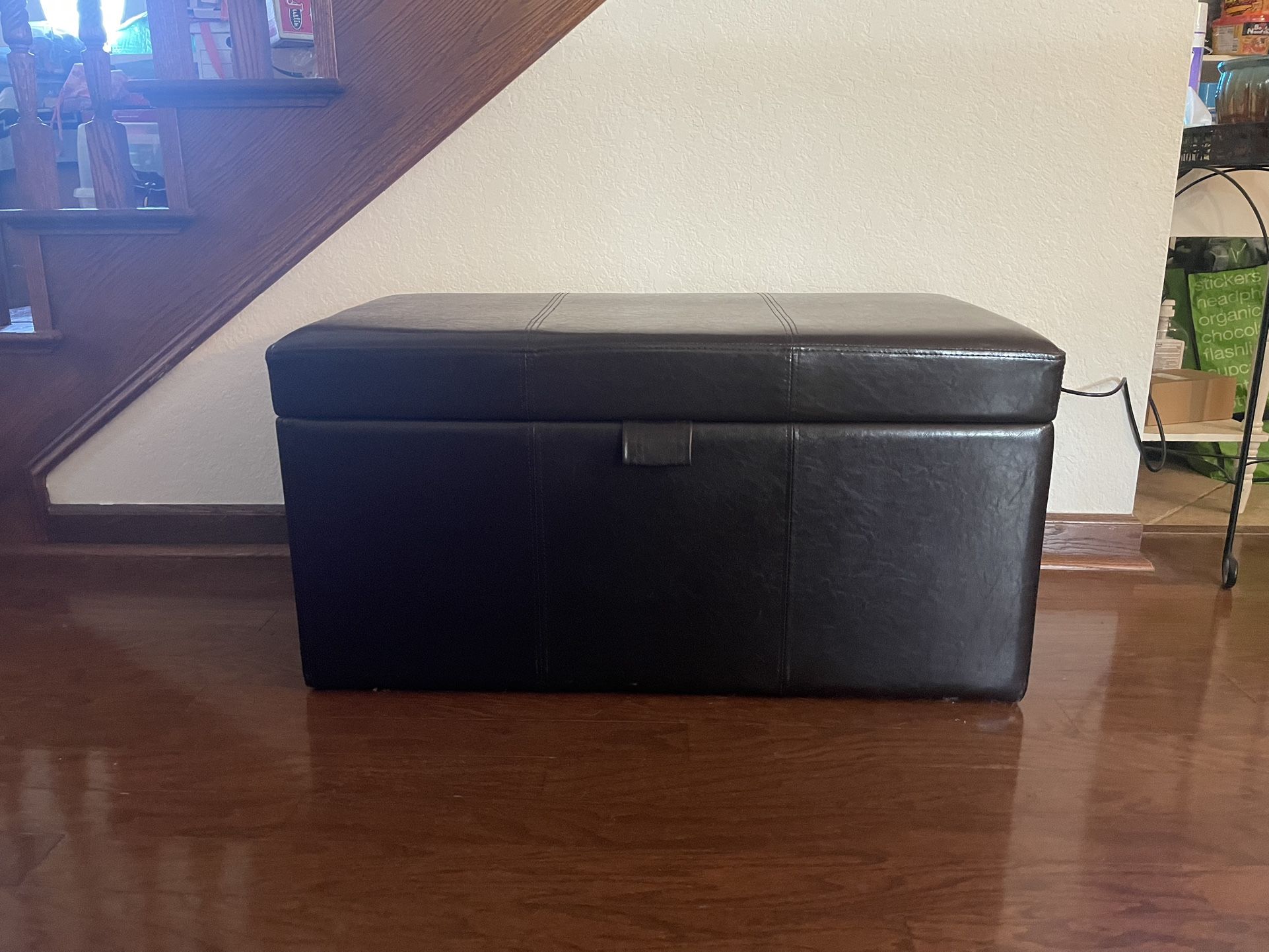 Guitar Hero / Rock Band / Gaming Storage Ottoman with LevelUp Storage Racks