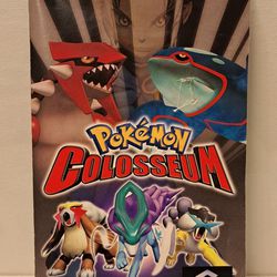 AUTHENTIC POKEMON COLOSSEUM MANUAL BOOKLET ONLY
