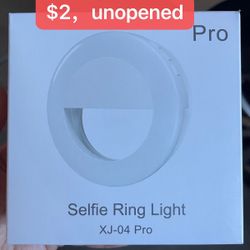Rechargeable LED Ring Light
