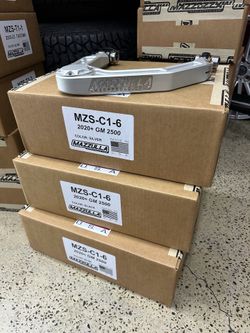 Mazzulla UCA’s in Silver, Black & Blue For 2020+ GM 2500