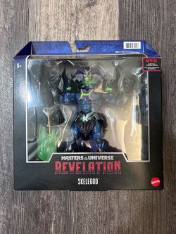 Masters of the Universe Revelation Skelegod Figure