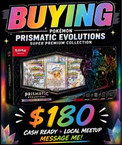Buying Pokemon Prismatic Super Premium Collection SPC