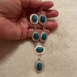 Turquoise necklace 19’