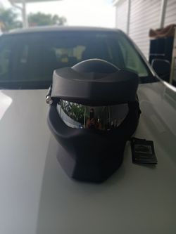 Predator motorcycle helmet