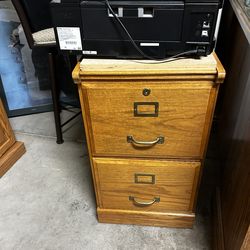 Filing Cabinet Brown