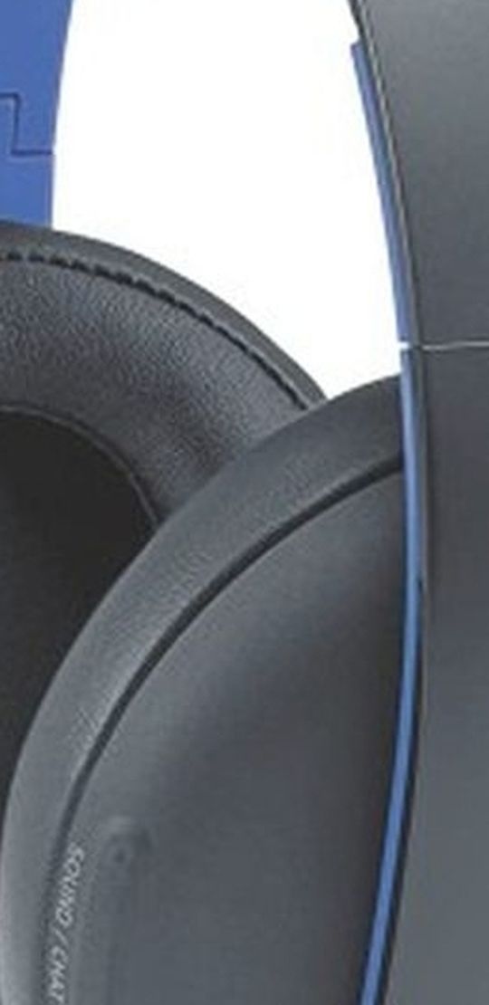 Gold Wireless Stereo Playstation Headset