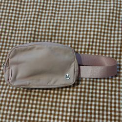 Pink Lulu lemon Fanny Pack 