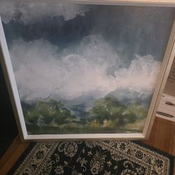 Modern framed artwork 38x38