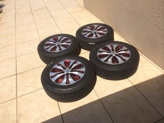 CRV 2012-2016 Custom Painted rims and SPORT Tires 75%