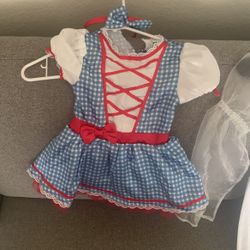 Dorothy Costume 12-18months