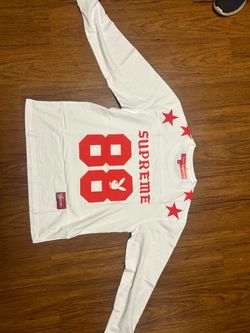 Red White 88 Graphic Long Sleeve