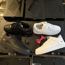 Supreme Air Force 1 Black & White