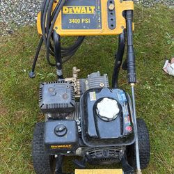 Dewalt 3400psi 2.5gpm pressure washer 