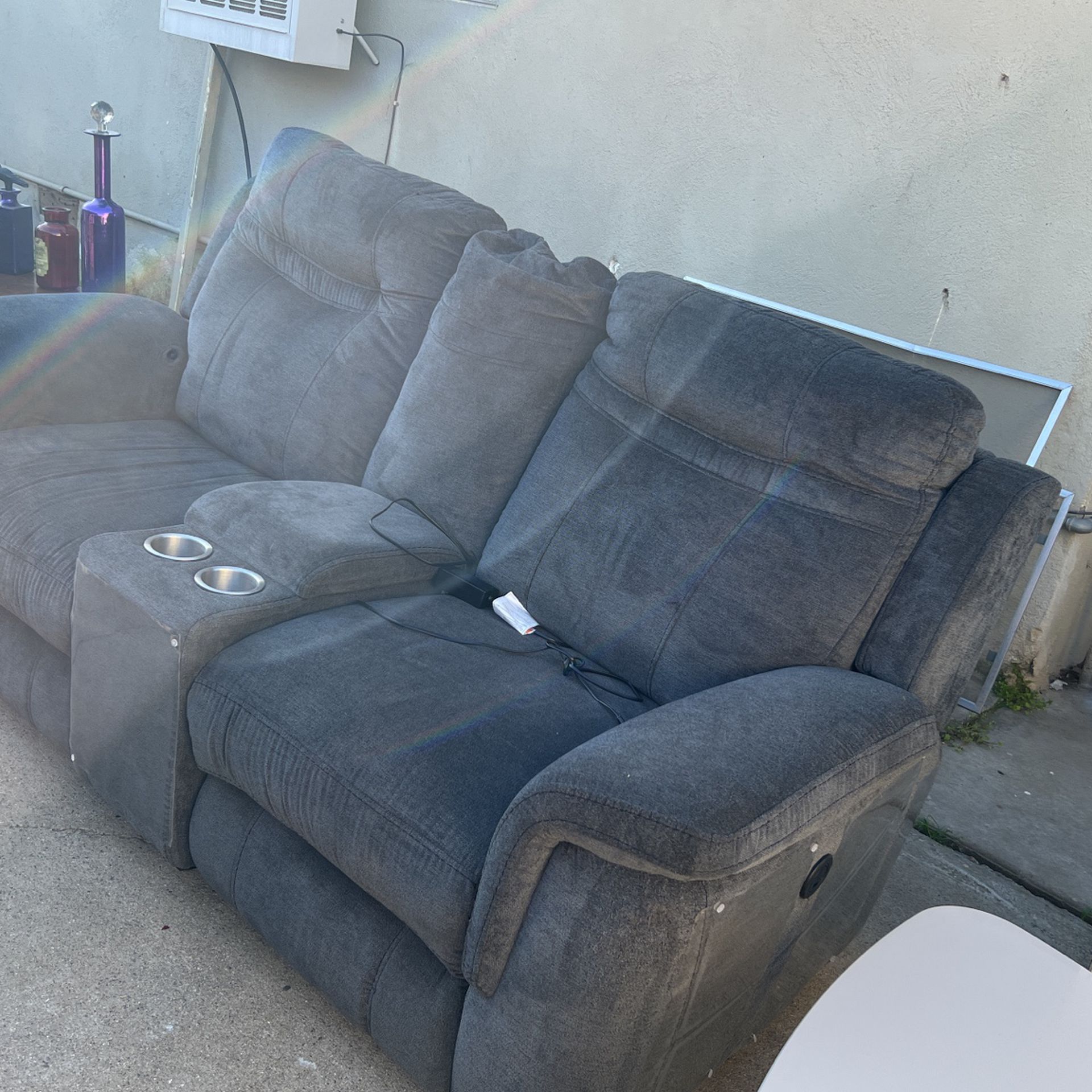 Double Electronic Recliner