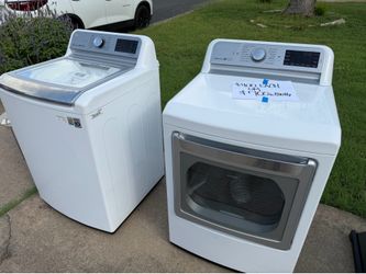 LG WASHER AND DRYER