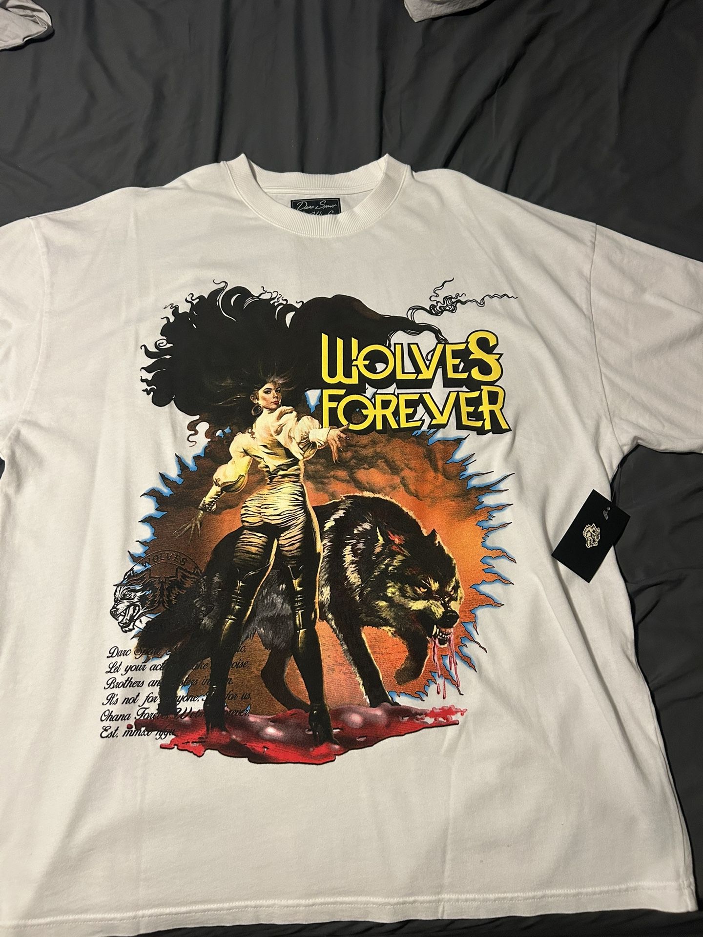 Darc Sport Bodybuilding Vintage Style T Shirt XL a woman scorned