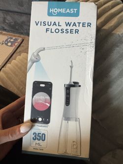 Visual Water Flosser w/ App Visualization